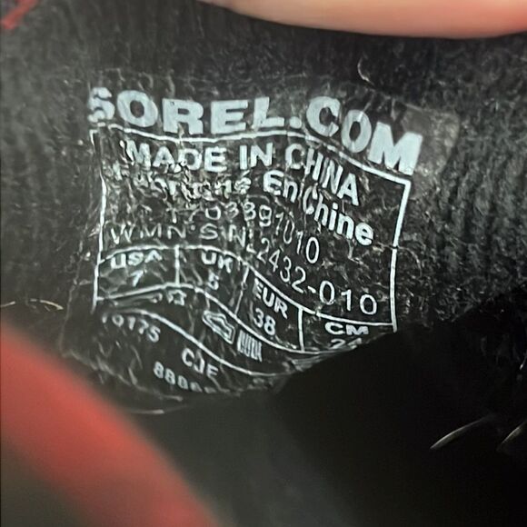 Sorel | Major Moto Buffalo Plaid Boot Size 7 Fisherman Core A7 - Picture 11 of 11